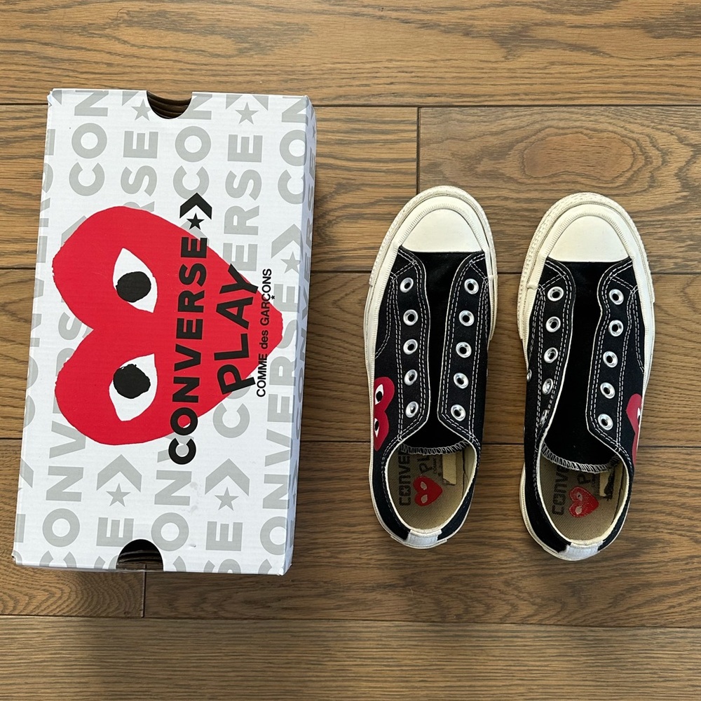 CONVERSE PLAY COMME DES GARÇON SNEAKERS